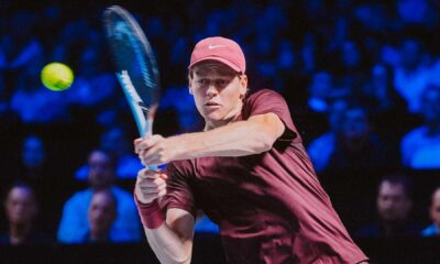 🔥 Jannik Sinner arrasa en Viena: venció a Altmaier 6-0, 6-2 en solo 58 minutos, su triunfo más rápido del año. Lleva 17 victorias seguidas bajo techo y apunta al título. 💪🇮🇹 #ErsteBankOpen #Sinner
