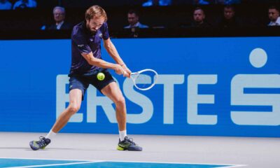 El ruso Daniil Medvedev derrotó a Nuno Borges en tres sets y consolidó su renacer competitivo en el ATP 500 de Viena.