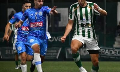 Argentino de Merlo golpeó en la ida y venció 3-1 a Excursionistas en el Reducido de la Primera B.La Academia queda bien perfilada