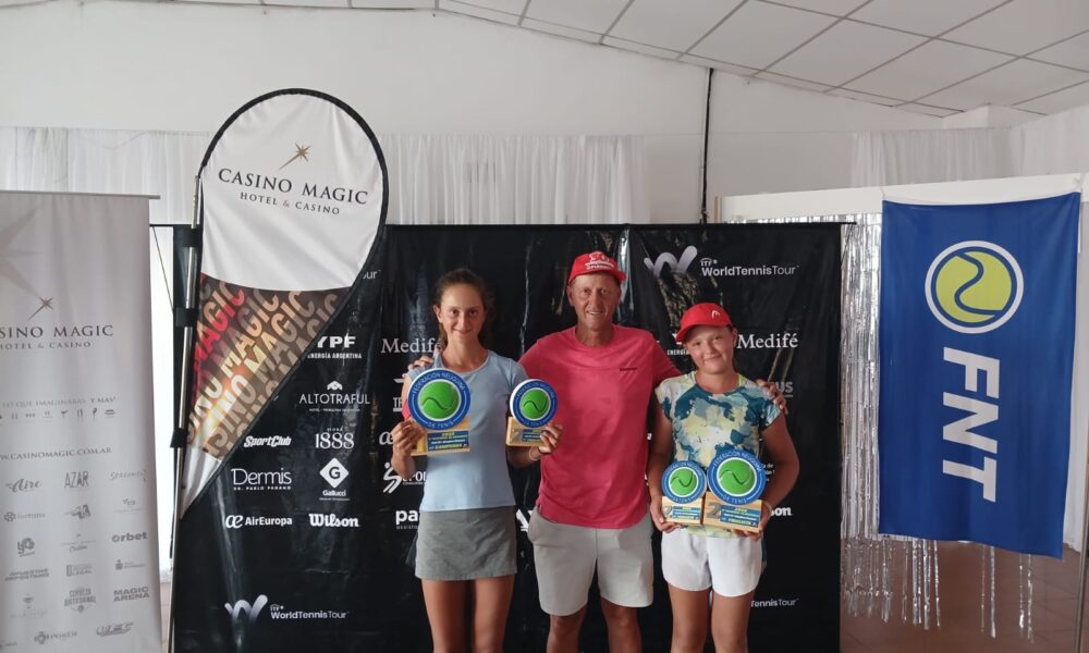 Las hermanas Mardones llegaron a la final del Nacional de Menores en Neuquén, logrando cuatro finales entre ambas en una semana histórica