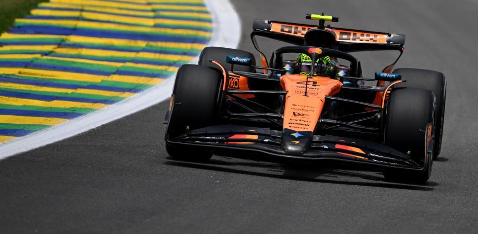 Lando Norris brilla en la qualy sprint de San Pablo