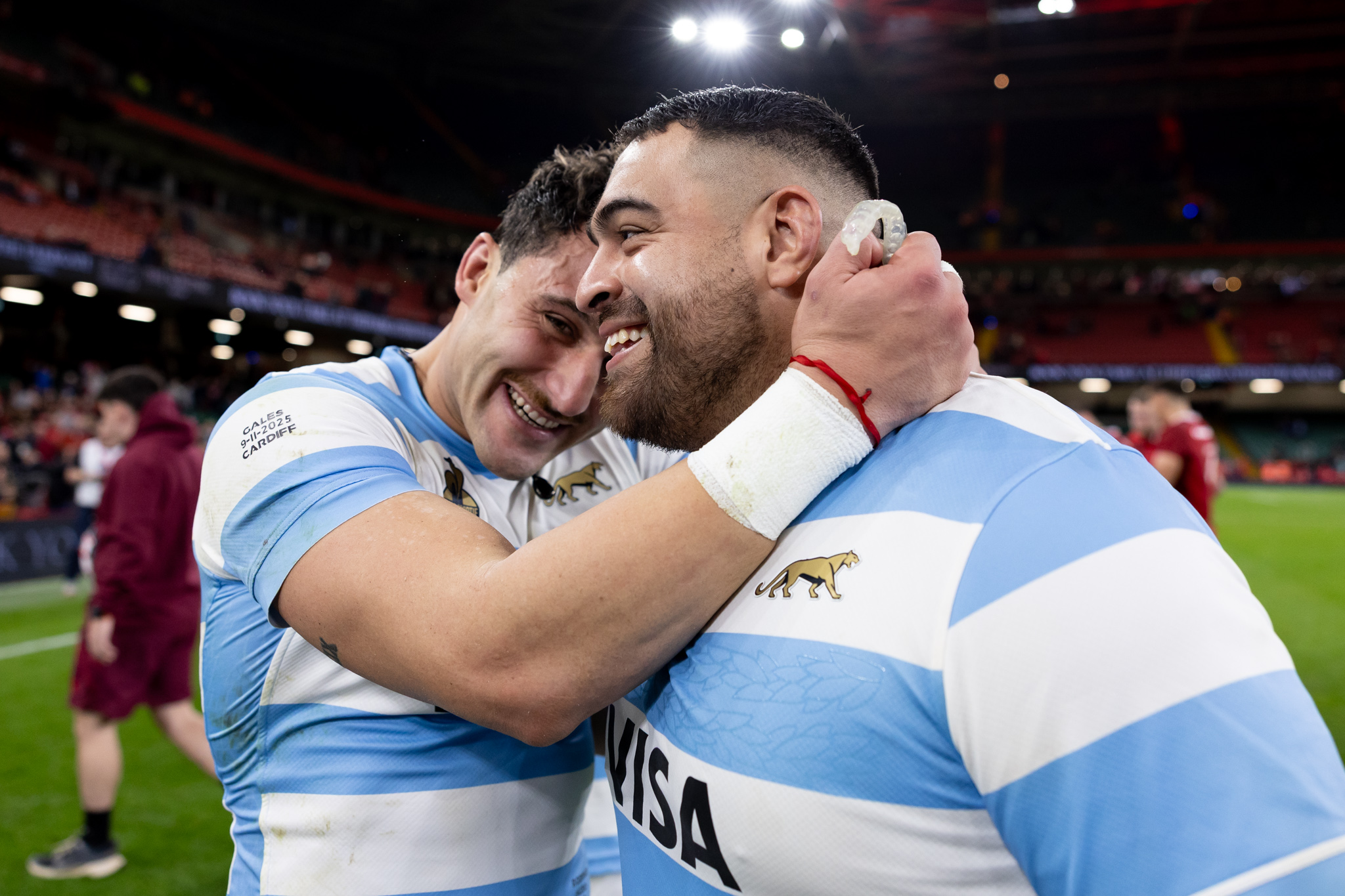 Los Pumas arrasaron en Cardiff: paliza 52-28 a Gales