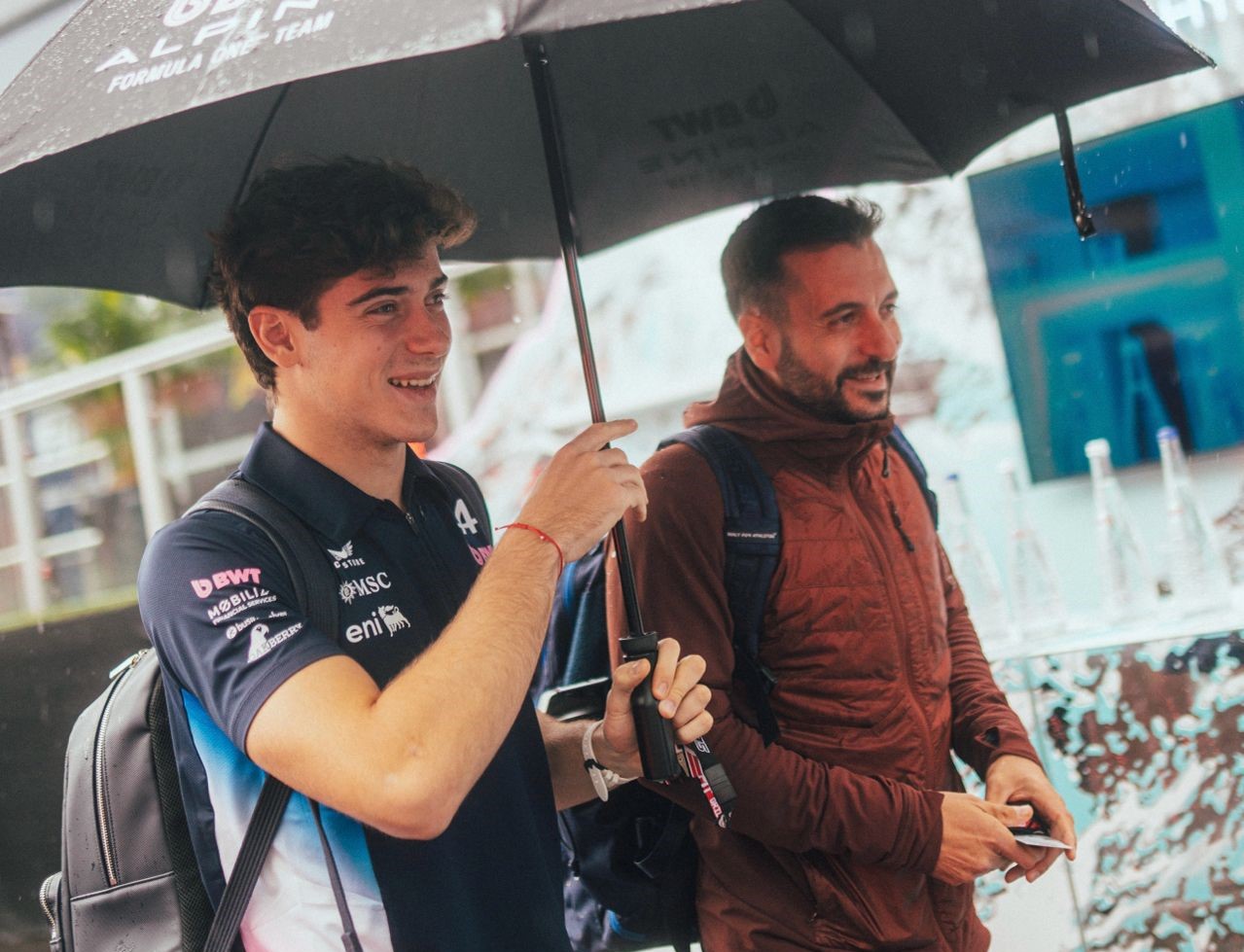 Franco Colapinto participó de la conferencia previa al GP de Las Vegas. Valoró el rendimiento de Alpine en Brasil y bajó el tono.