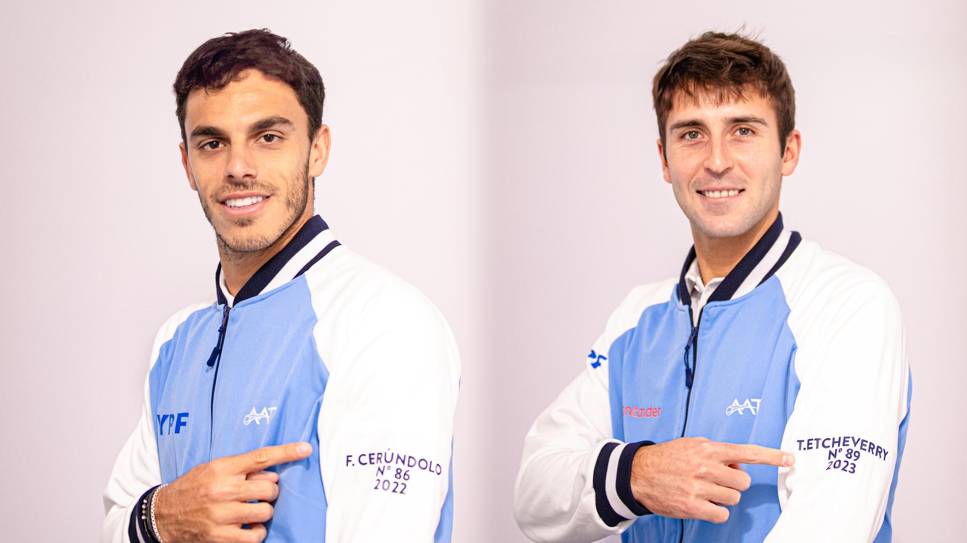 Argentina confirmó a Cerúndolo y Etcheverry para el debut ante Alemania en el Final 8 de la Davis. Zeballos-Molteni, listos para el doble