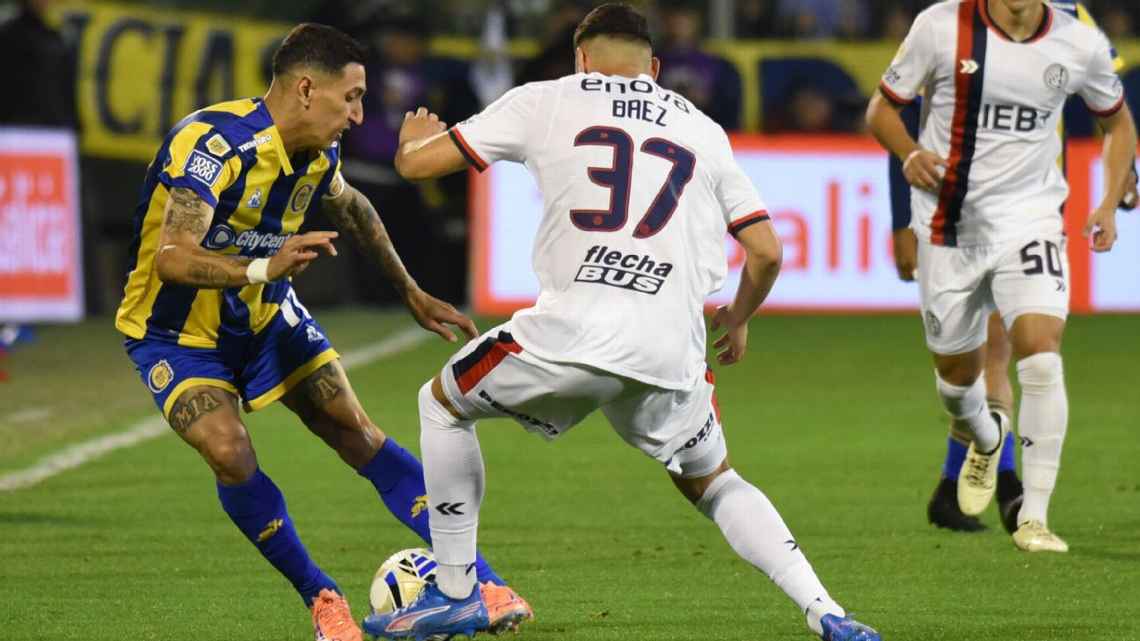 Rosario Central y San Lorenzo empataron 0-0 en Arroyito