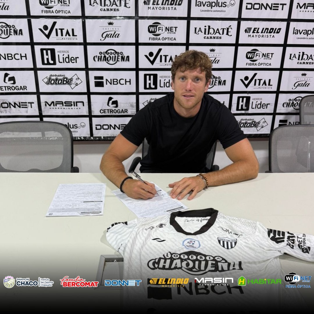 Comienza el nuevo armado para Chaco For Ever 2026: llega Lucas Pruzzo, el quinto refuerzo confirmado por el equipo de Ricardo Pancaldo.