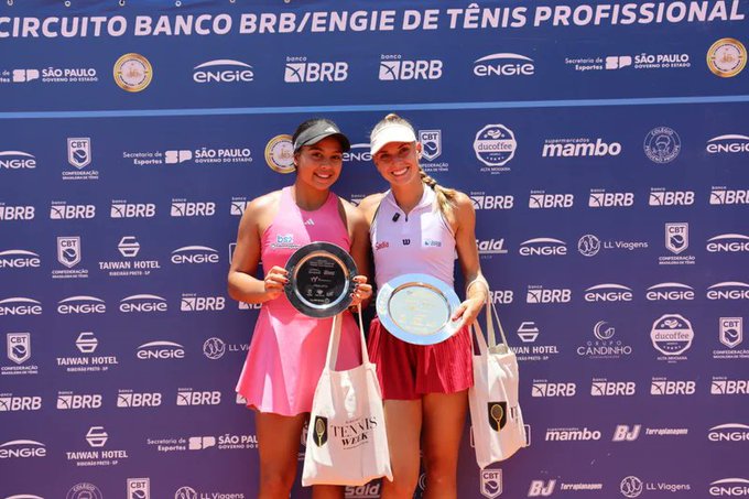 Luiza Fullana y Nicolas Oliveira, campeones del Ribeirão Tennis Week 2025