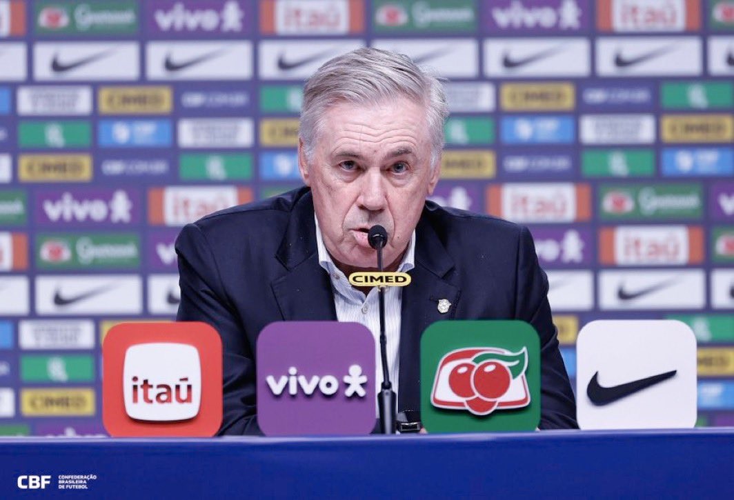 La CBF negocia con Ancelotti un nuevo contrato para extender su ciclo como DT de Brasil hasta el Mundial 2030.