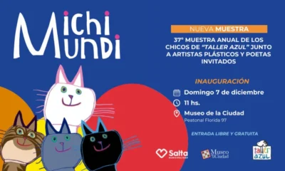 El Museo de la Ciudad inaugura la muestra “Michi Mundi”, un homenaje creativo al universo felino con participación de niños y destacados artistas locales.