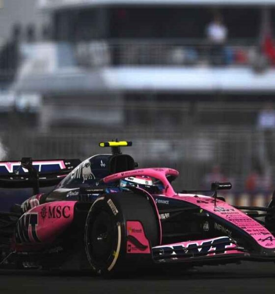 Franco Colapinto cayó al 19º lugar en los entrenamientos de Abu Dhabi, pero superó a Gasly. El Alpine volvió a estar lejos.