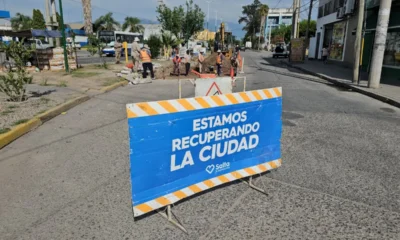 Obras viales en Corrientes y Buenos Aires