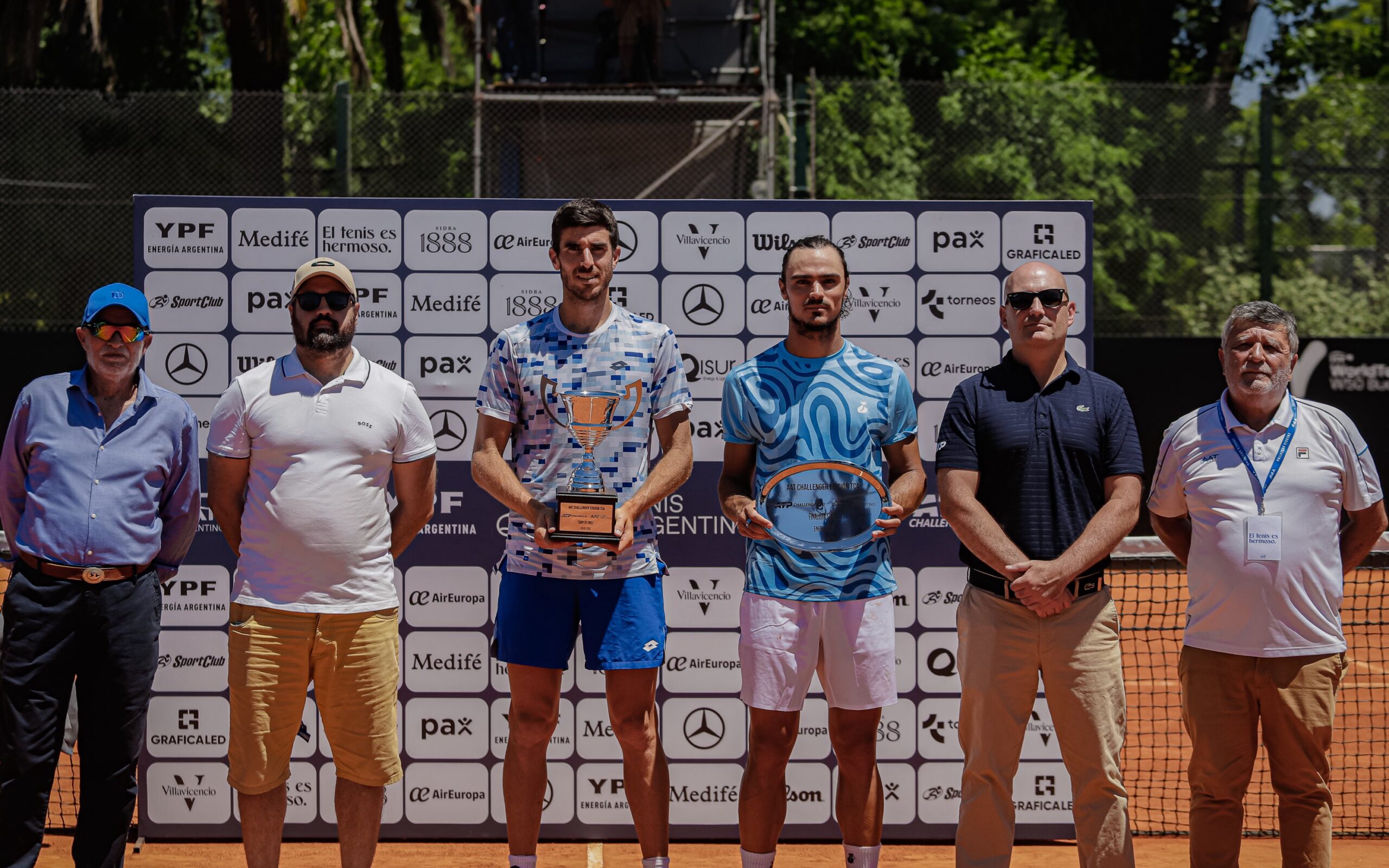 Franco Agamenone se consagró campeón del AAT Challenger Edición TCA tras vencer a Andrea Collarini en la final disputada en Buenos Aires.