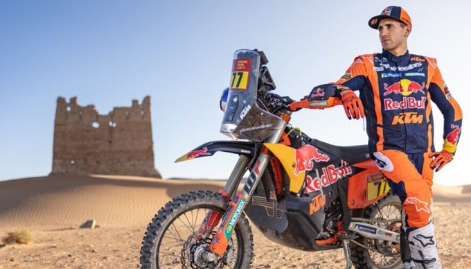 Luciano Benavides se mete de lleno en la pelea grande del Dakar 2026