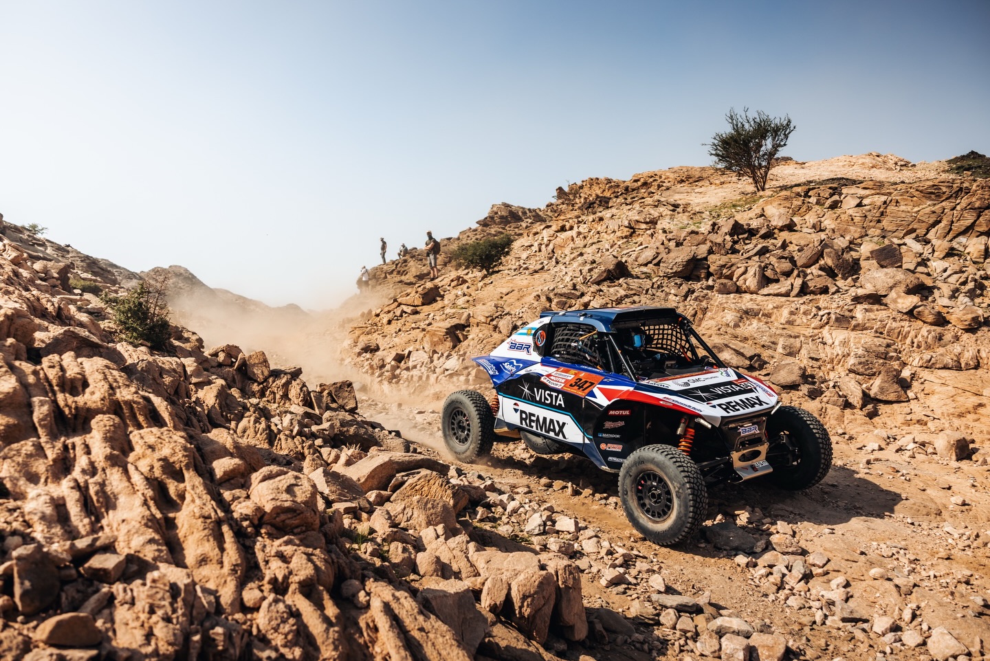 La Argentina manda: David Zille es líder del Dakar en Challenger, Cavigliasso está tercero y Kevin Benavides marcha séptimo.