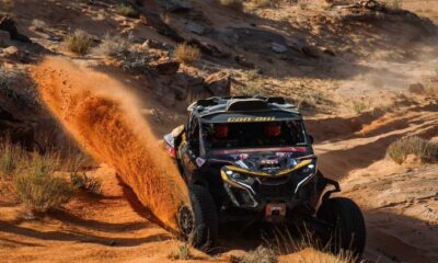 Kyle Chaney logró su primer triunfo en SSV en el Dakar 2026 y le dio a Can-Am su primera victoria del año. Brock Heger sigue líder de la general.