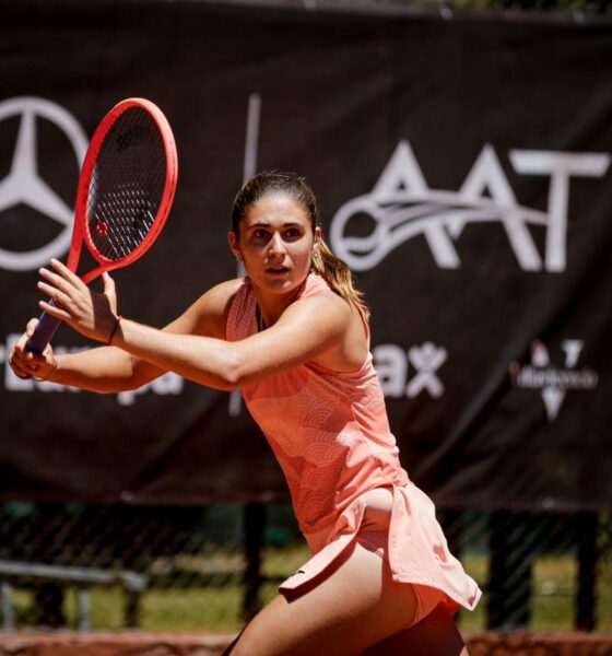 Julia Riera, Victoria Bosio, Carla Markus y Luciana Moyano avanzaron a octavos del W35 Buenos Aires en el Tenis Club Argentino.
