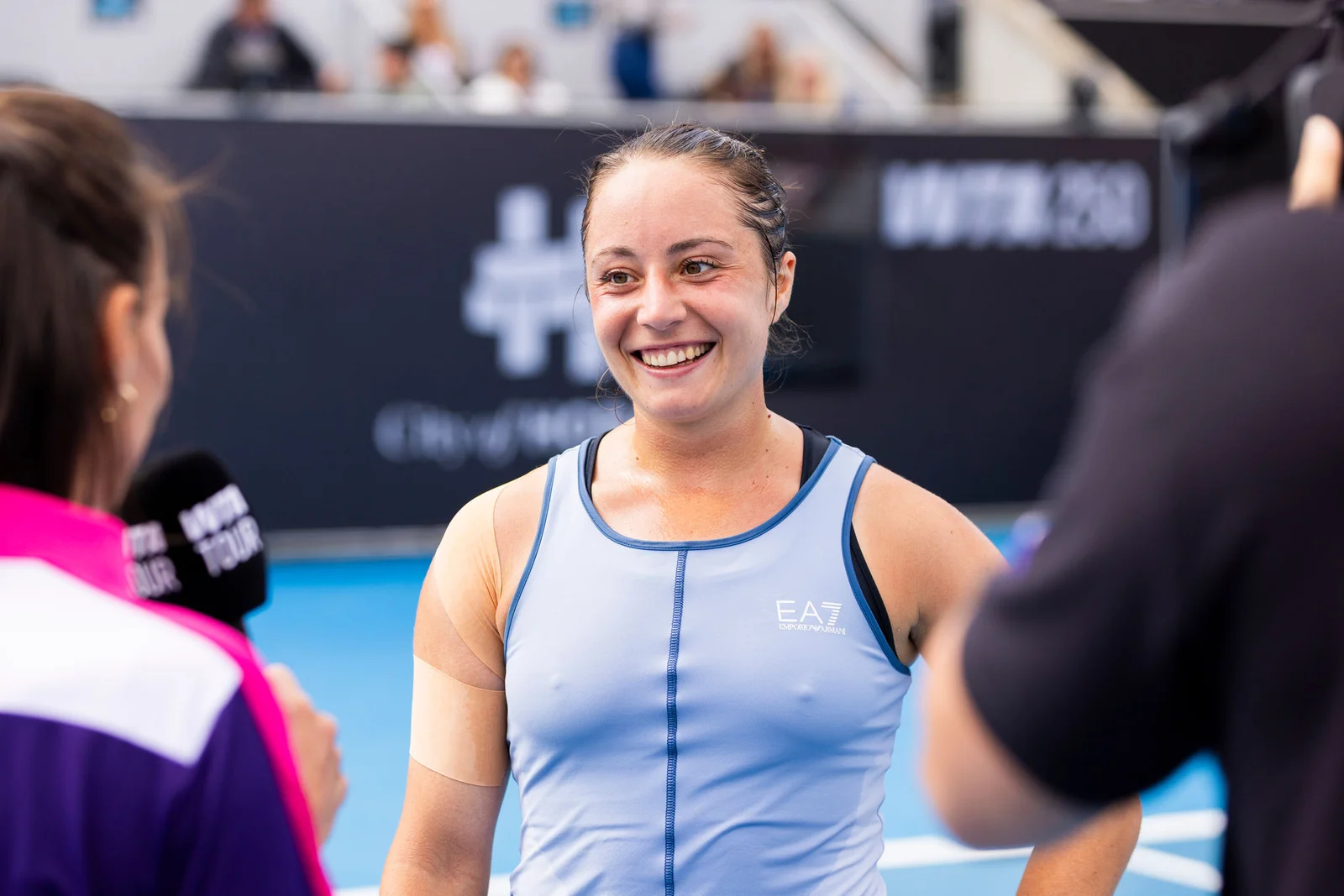 Elisabetta Cocciaretto es finalista del Hobart International 2026 tras vencer a Antonia Ružić en una exigente semifinal.