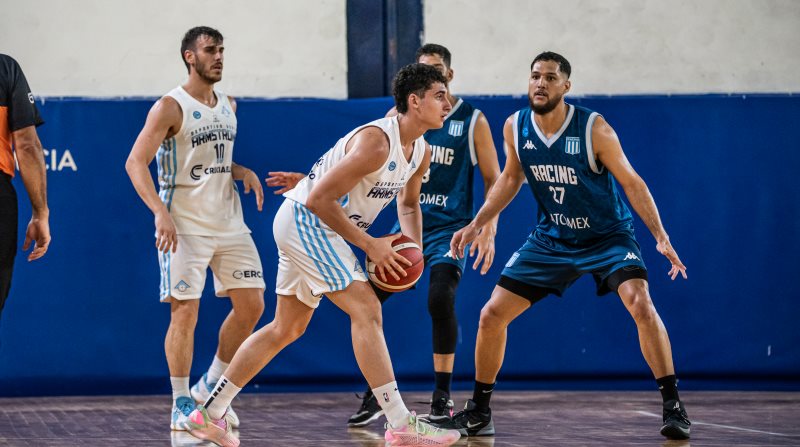 Deportivo Norte venció 75-73 a Racing en Avellaneda con 32 puntos de su goleador y cerró la gira por el AMBA con dos triunfos en tres partidos.