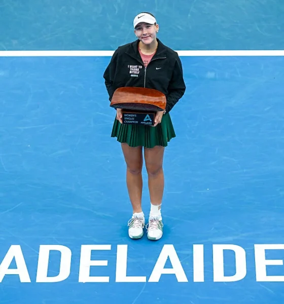 Mirra Andreeva venció con autoridad a Victoria Mboko y se consagró campeona del Adelaide International 2026, logrando su cuarto título WTA.