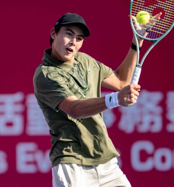 El juvenil Kai Thompson impresionó en su primer partido ATP en Hong Kong 2026 pese a caer en la qualy ante Emilio Nava