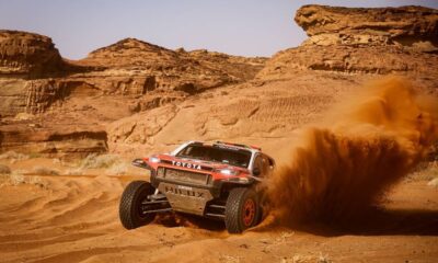 Henk Lategan ganó la etapa 4 en AlUla, lidera el Dakar 2026 con Toyota y Al Rajhi quedó fuera por pinchazos. Goczał metió 3 autos en top 6.