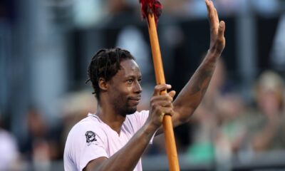 Gael Monfils se despidió del ASB Classic tras caer ante Marozsan en Auckland, en una jornada emotiva y llena de figuras del ATP.