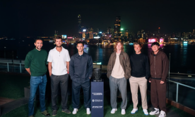 Las principales figuras del ATP participaron de la gala del Hong Kong Tennis Open 2026, el torneo que abre la temporada
