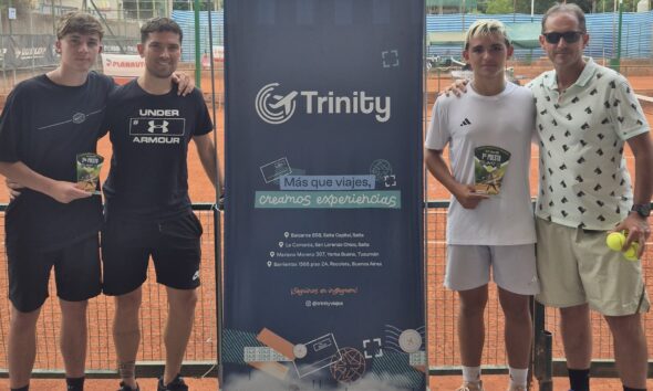 Los tenistas salteños tuvieron una destacada actuación en el 1° Torneo Abierto de Menores 2026, logrando títulos y podios en singles y dobles