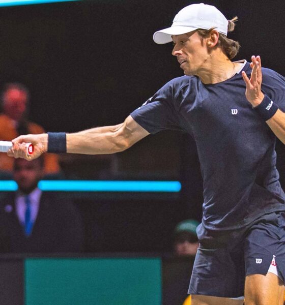 Alex de Miñaur alcanzó su tercera final consecutiva en Róterdam tras vencer a Ugo Humbert ante Felix Auger-Aliassime