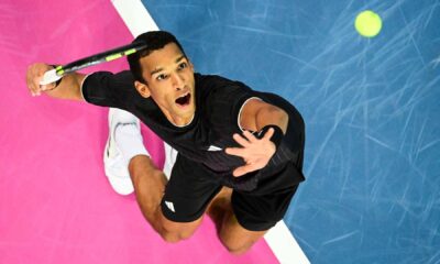 Auger-Aliassime venció a Wawrinka y avanzó a cuartos de Montpellier. Nardi sorprendió a Cobolli y Griekspoor y Droguet también siguen