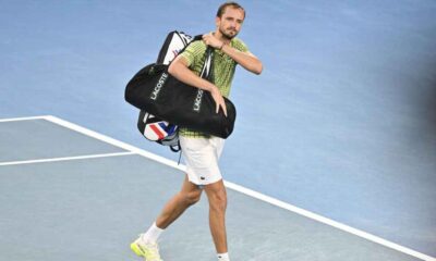Daniil Medvedev tuvo una jornada para el olvido en el ATP 500 de Róterdam y quedó eliminado en su debut ante Ugo Humbert