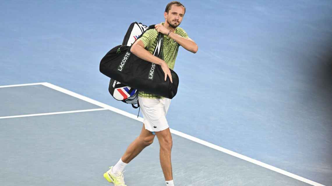 Daniil Medvedev tuvo una jornada para el olvido en el ATP 500 de Róterdam y quedó eliminado en su debut ante Ugo Humbert