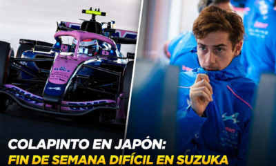 Resumen completo de Colapinto en Japón: previa, prácticas, clasificación, declaraciones y el análisis de un Alpine que sufrió en Suzuka.