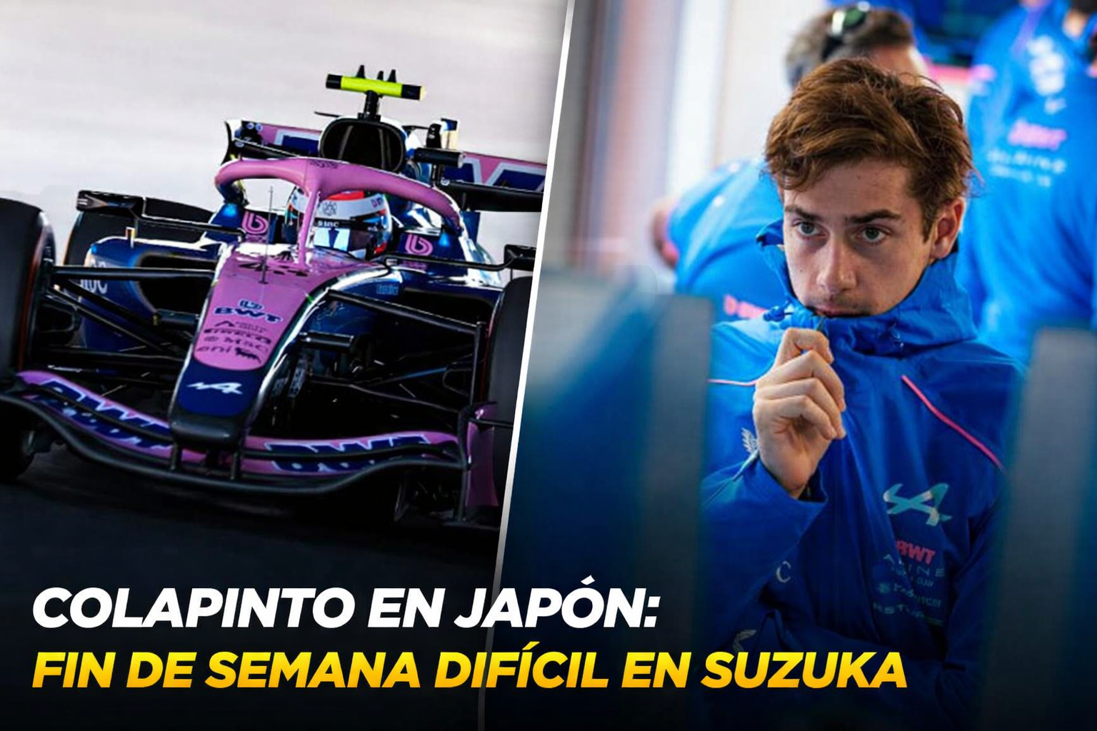 Resumen completo de Colapinto en Japón: previa, prácticas, clasificación, declaraciones y el análisis de un Alpine que sufrió en Suzuka.