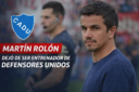 Defensores Unidos hizo oficial la salida de Martín Rolón tras un mal inicio en la Primera B 2026. El CADU sigue sin ganar y está anteúltimo.