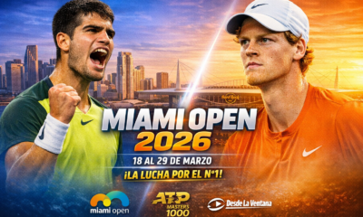 Miami Open 2026: Alcaraz y Sinner lideran un Masters 1000 clave en la lucha por el N°1. Previa completa, cuadros y análisis.