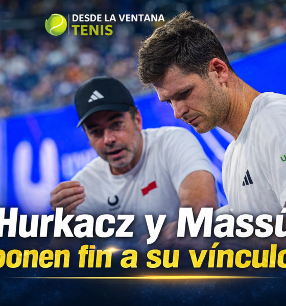 Hubert Hurkacz y Nicolás Massú anunciaron el final de su trabajo en conjunto tras casi un año y medio en el circuito ATP.