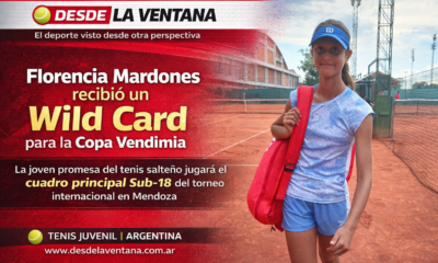 Florencia Mardones recibió un Wild Card para el cuadro principal Sub-18 de la Copa Vendimia 2026 que se jugará en Mendoza.