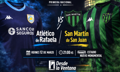Atlético Rafaela recibe a San Martín de San Juan por la Primera Nacional 2026. Previa del partido, contexto, historial y probables formaciones.