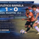 Atlético Rafaela venció 1-0 a San Martín de San Juan con gol de Protti y sumó su segundo triunfo consecutivo en la Primera Nacional.