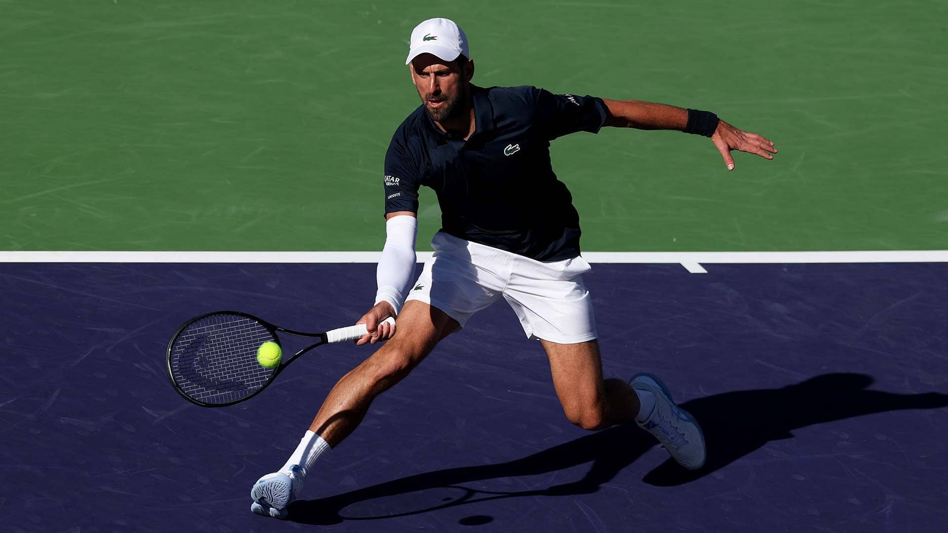 Djokovic suma en Indian Wells 2026 y avanza en el ATP Masters 1000, mientras el argentino Francisco Cerúndolo quedó eliminado
