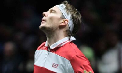 Alexander Bublik vivió un partido cargado de tensión y momentos de frustración en Indian Wells, donde terminó cayendo en el desierto