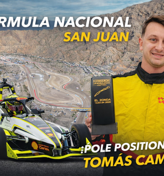 Tomás Campra logró la pole de Fórmula Nacional en San Juan, dominó la clasificación y dejó en claro su protagonismo en el arranque del 2026.