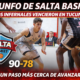 Salta Basket venció 90-78 a Estudiantes en Tucumán, se puso 2-1 en la serie y quedó a un triunfo de avanzar en la Liga Argentina.