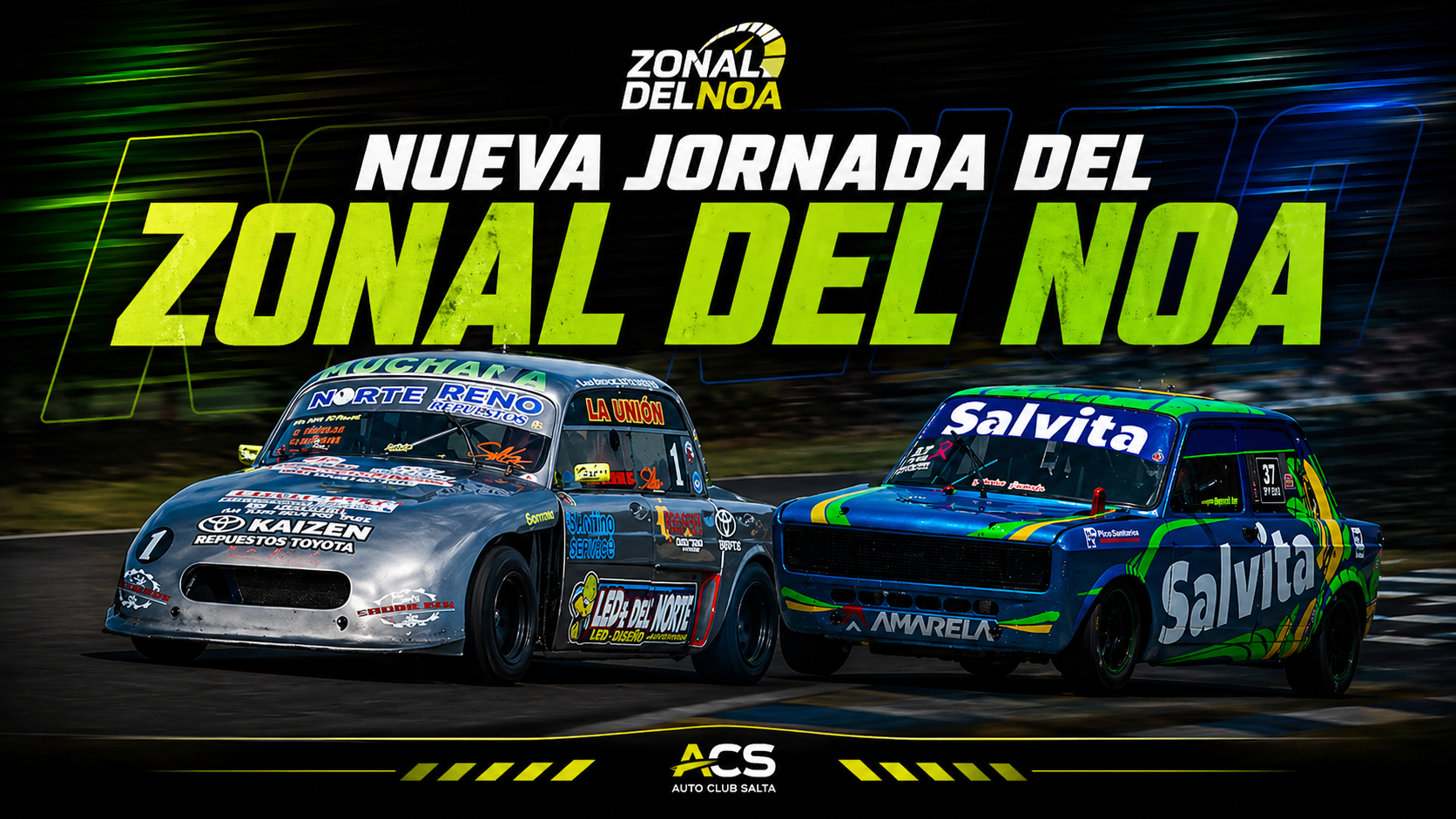 l Zonal del NOA completó una nueva jornada en el autódromo Martín Miguel de Güemes con triunfos de Vuyovich, Hussem y Colque