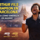 Arthur Fils derrotó a Andrey Rublev en la final del ATP 500 de Barcelona, ganó uno de los títulos más importantes de su carrera