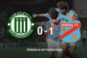 Arsenal de Sarandí derrotó 1-0 a Excursionistas como visitante, ganó un duelo clave por la punta y quedó como único líder de la Primera B