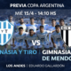 Gimnasia y Tiro de Salta enfrenta a Gimnasia de Mendoza por los 32avos de final de la Copa Argentina 2026. Cómo llegan ambos equipos