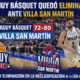 Jujuy Básquet perdió 80-72 ante Villa San Martín en el quinto partido de la serie de Reclasificación y quedó eliminado de la Liga Argentina