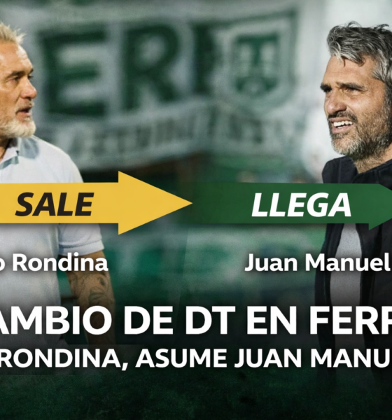 Ferro Carril Oeste se quedó sin técnico tras la salida de Sergio Rondina. Juan Manuel Sara asumiría nuevamente en Caballito